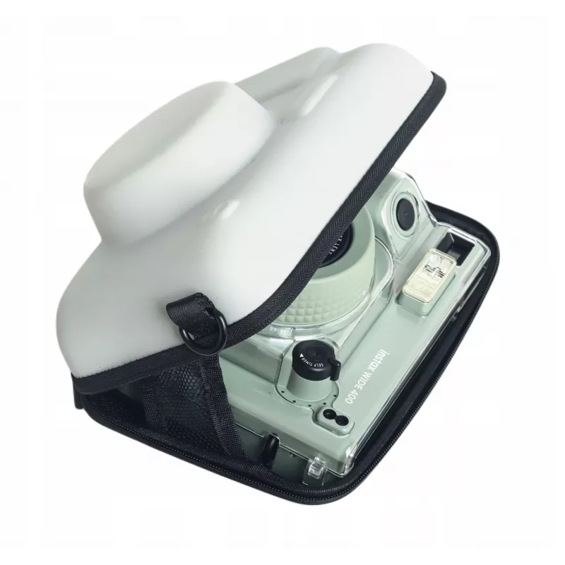 Capa de proteção rígida LOVEINSTANT para câmara Fujifilm Instax Wide 400 - cinzento