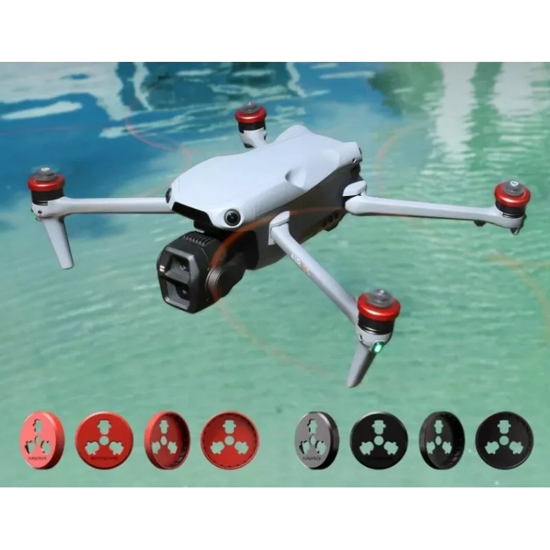 4 tampas de proteção do motor SUNNYLIFE para DJI Air 3s / 3 / Mavic 3 / MD912