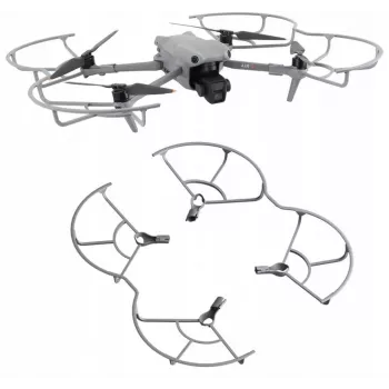 Conjunto de proteção de hélices SUNNYLIFE para DJI Air 3 / Air 3S - pack de 4 cinzento-escuro