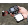 Suporte adaptador SUNNYLIFE para DJI Osmo Action 5 Pro / 5 / 4 / 3 - ISO-hot-shoe - preto