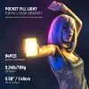 Luz de vídeo LED RGB NEEWER VL67C 5W com clipe para telemóvel e controlo por app Bluetooth