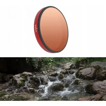SUNNYLIFE Filtro híbrido 2em1 Polarizador PL ND64 para DJI Osmo Action 5 Pro / 5 Pro / 4 / 3 FI903-64P
