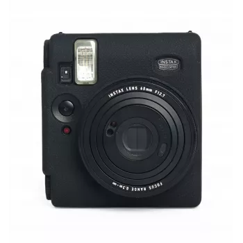 LOVEINSTANT Capa de proteção em silicone para câmara Fujifilm Instax Mini 99 - Preto