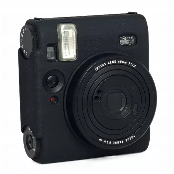 LOVEINSTANT Capa de proteção em silicone para câmara Fujifilm Instax Mini 99 - Preto