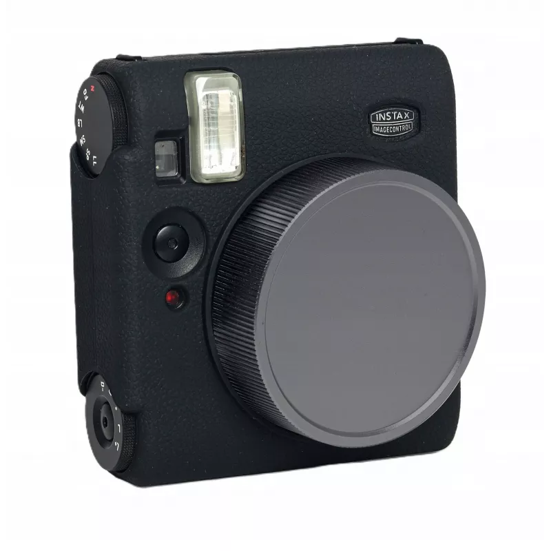 LOVEINSTANT Capa de proteção em silicone para câmara Fujifilm Instax Mini 99 - Preto