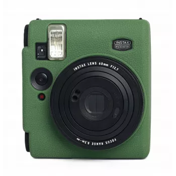 LOVEINSTANT Capa de proteção em silicone para Fujifilm Instax Mini 99 - Verde