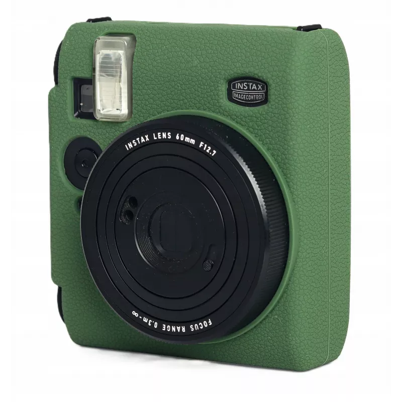 LOVEINSTANT Capa de proteção em silicone para Fujifilm Instax Mini 99 - Verde