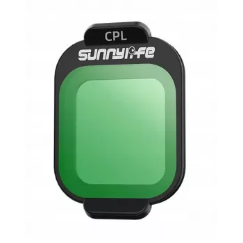 SUNNYLIFE Filtro polarizador CPL para drone DJI Flip + bolsa de proteção Fi963