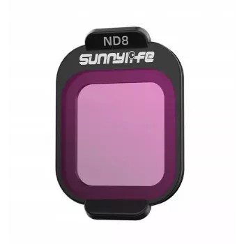 SUNNYLIFE Filtro de densidade neutra ND8 para drone DJI Flip + estojo de armazenamento Fi962-8