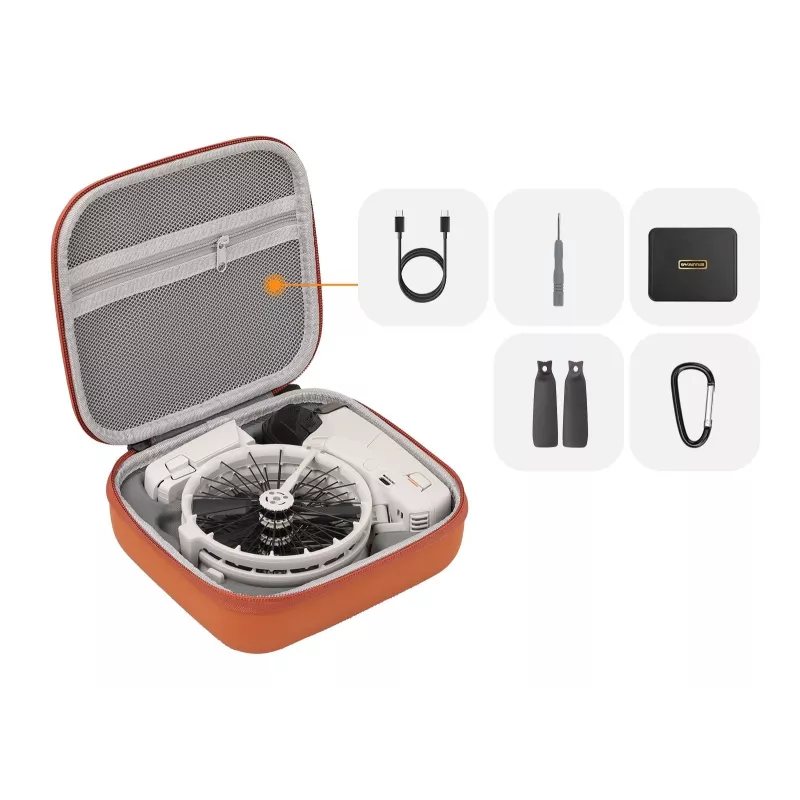 SUNNYLIFE Mala de transporte rígida para drone DJI Flip - Laranja (FP-B957-C)