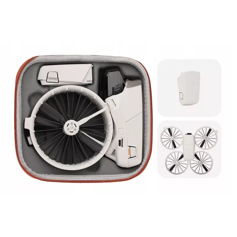 SUNNYLIFE Mala de transporte rígida para drone DJI Flip - Preto (FP-B957-D)