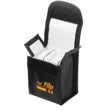 SUNNYLIFE Bolsa de segurança à prova de fogo para bateria para drone DJI Flip - espaço para 2 baterias - FP-DC955-2