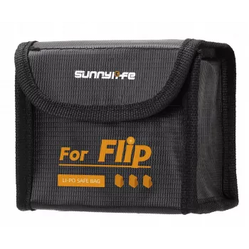 SUNNYLIFE bolsa à prova de fogo para 3 baterias DJI Flip