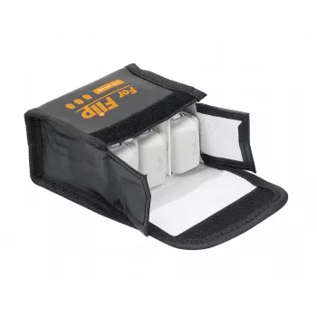 SUNNYLIFE bolsa à prova de fogo para 3 baterias DJI Flip