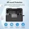 PULUZ Capa de proteção em silicone para estojo de carregamento DJI Mic Mini - Preto