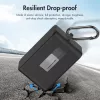 PULUZ Capa de proteção em silicone para estojo de carregamento DJI Mic Mini - Preto