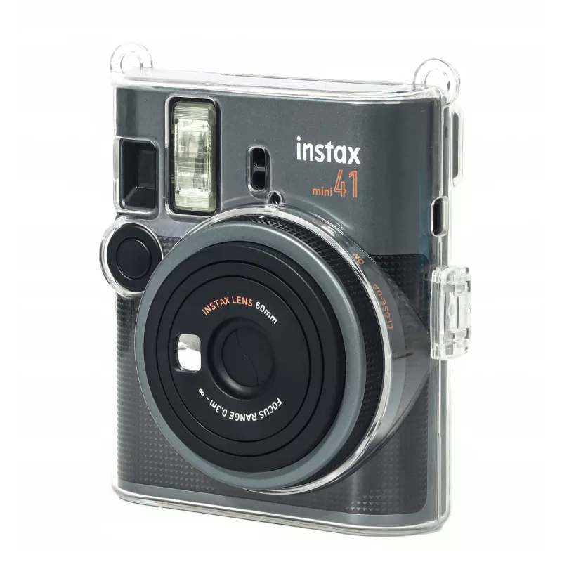 LOVEINSTANT Capa rígida de proteção para máquina fotográfica Fujifilm Instax Mini 41 - Transparente