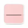 LOVEINSTANT S1 Impressora térmica Bluetooth para fotos, autocolantes, notas, etiquetas, 53mm, 203dpi, rosa