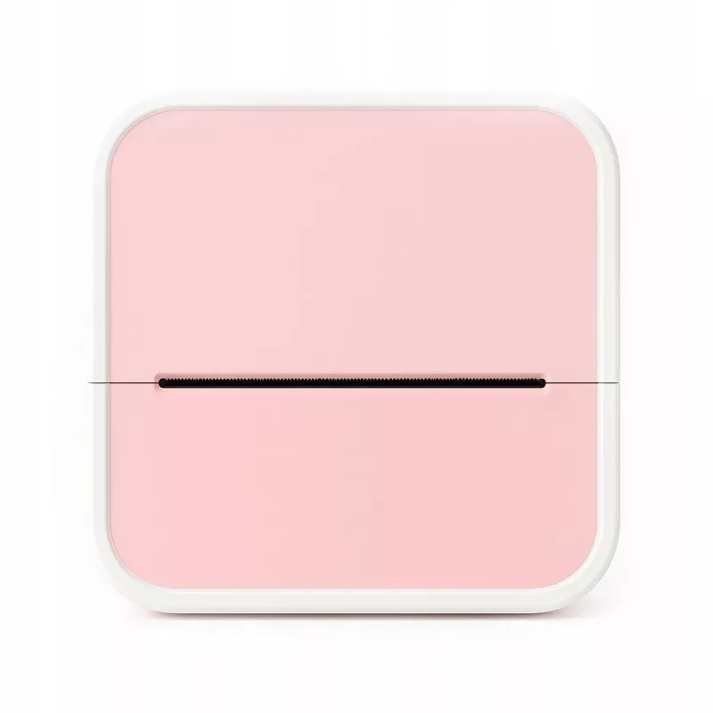 LOVEINSTANT S1 Impressora térmica Bluetooth para fotos, autocolantes, notas, etiquetas, 53mm, 203dpi, rosa