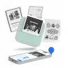 LOVEINSTANT S1 Impressora térmica Bluetooth para fotos, autocolantes, notas, etiquetas 53mm 203dpi branco