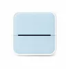 LOVEINSTANT S1 Impressora térmica Bluetooth para fotos, autocolantes, notas, etiquetas, 53mm, 203dpi, azul