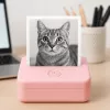 LOVEINSTANT X6 Impressora térmica Bluetooth para fotos, autocolantes, notas, etiquetas, rosa