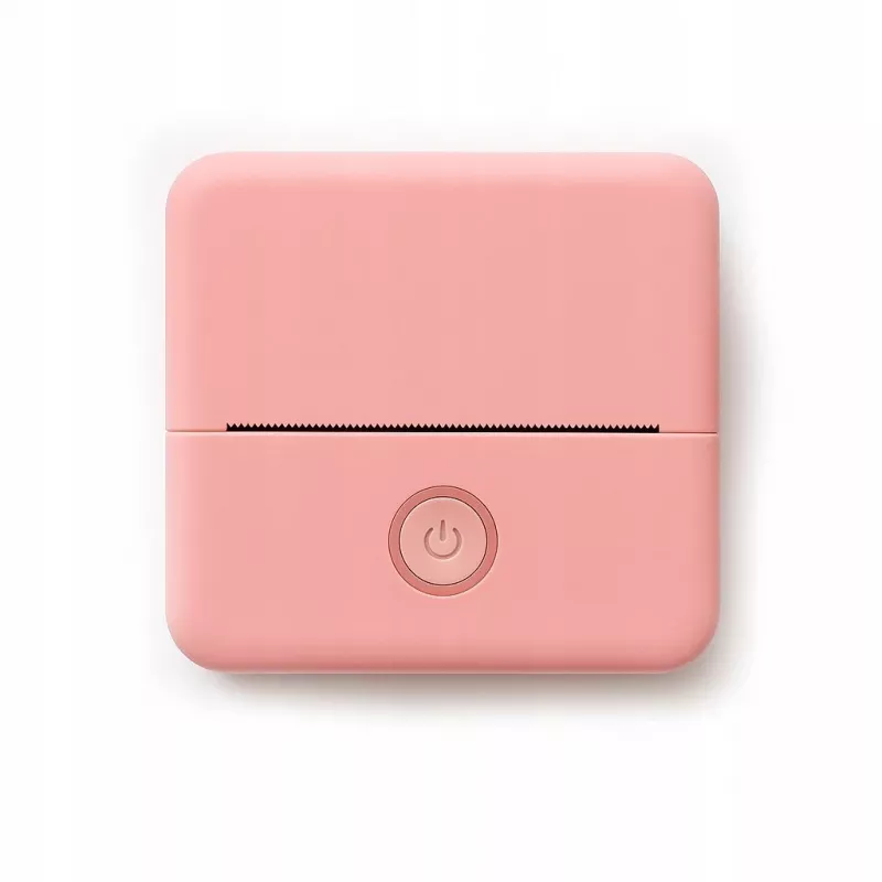 LOVEINSTANT X6 Impressora térmica Bluetooth para fotos, autocolantes, notas, etiquetas, rosa