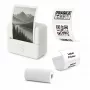 LOVEINSTANT X6 Impressora térmica Bluetooth para fotos, etiquetas, notas, autocolantes, app IA, branco