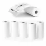 LOVEINSTANT Etiquetas de papel autoadesivo branco 5 rolos 3,5m para Love Instant X6 / S1 / Phomemo T02 / M02x