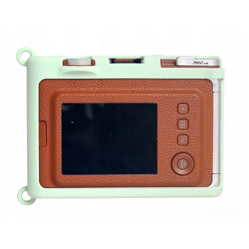 LOVEINSTANT Capa de silicone para Fujifilm Instax Mini Evo - verde
