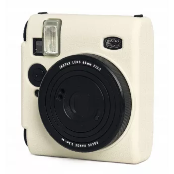 LOVEINSTANT Capa de proteção de silicone para Fujifilm Instax Mini 99 - branco