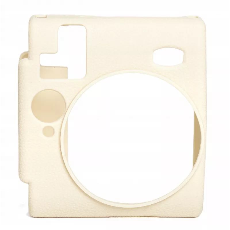 LOVEINSTANT Capa de proteção de silicone para Fujifilm Instax Mini 99 - branco