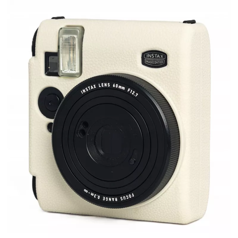 LOVEINSTANT Capa de proteção de silicone para Fujifilm Instax Mini 99 - branco