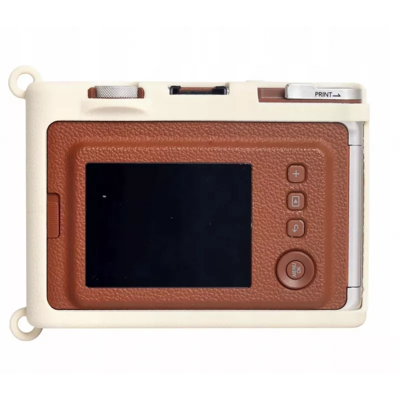 LOVEINSTANT Capa de silicone para Fujifilm Instax Mini Evo - branco