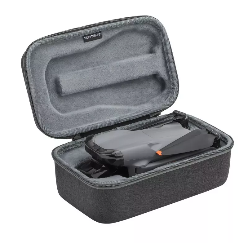 SUNNYLIFE Mala de transporte rígida para drone DJI Air 3 / Air 3S, preto