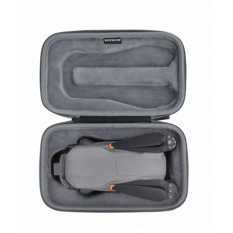 SUNNYLIFE Mala de transporte rígida para drone DJI Air 3 / Air 3S, preto