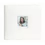 LOVEINSTANT Álbum de fotos para Polaroid Go – 36 folhas, 288 fotos, pele PU branca