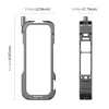 PULUZ Capa de proteção com suporte de moldura com 2 suportes de sapata fria e tampa de objetiva para Insta360 X4 (PU981B)