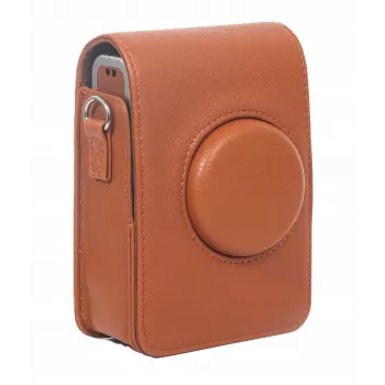 LOVEINSTANT capa de proteção para Fujifilm Instax Mini Evo - castanho (vertical)