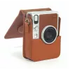 LOVEINSTANT capa de proteção para Fujifilm Instax Mini Evo - castanho (vertical)