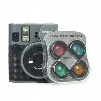 LOVEINSTANT conjunto de filtros de objetiva 4-em-1 para Fujifilm Instax Mini 41