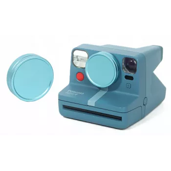 LOVEINSTANT tampa de objetiva em alumínio para Polaroid Now Now+ azul