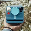 LOVEINSTANT tampa de objetiva em alumínio para Polaroid Now Now+ azul