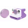 LOVEINSTANT tampa de objetiva em alumínio para Polaroid Now / Now+ - roxo