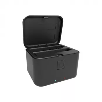 PULUZ PU765B carregador de baterias USB duplo para Insta360 X5