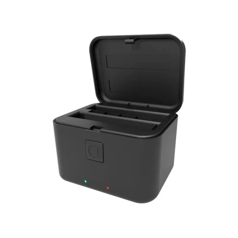 PULUZ PU765B carregador de baterias USB duplo para Insta360 X5