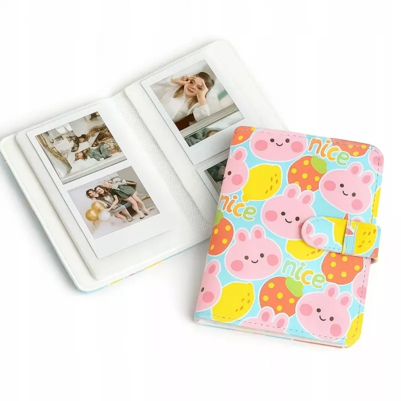 LOVEINSTANT álbum de fotografias 64 fotos para Fujifilm Instax Mini 99 41 12 40 11 Evo Liplay Link / Pink Bear - Nice