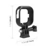 PULUZ suporte de moldura capa de proteção para Insta360 GO Ultra, fixação de tripé de 1/4 polegadas, preto
