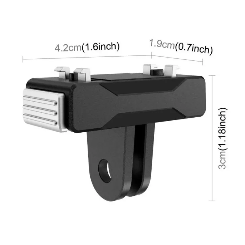 PULUZ suporte magnético de libertação rápida para Insta360 X5 / X4 Air / Ace Pro 2 / PU771B