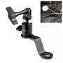PULUZ suporte de espelho para mota, quad, scooter, bicicleta - suporte universal de guiador e braço de espelho para smartphone, action cam, GoPro - PU1056B